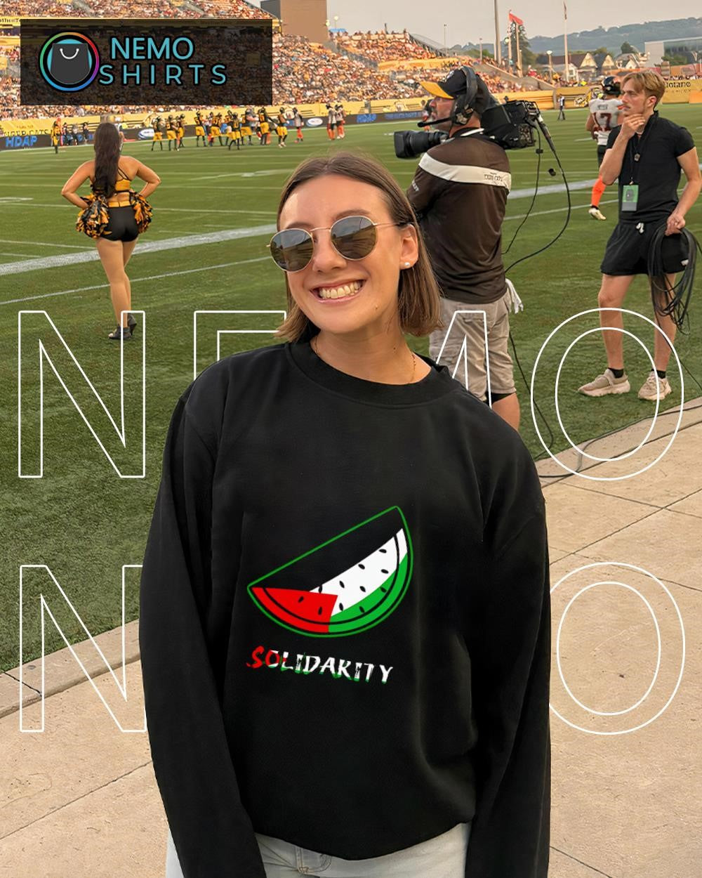 Solidarity Palestine Watermelon Palestinian flag shirt