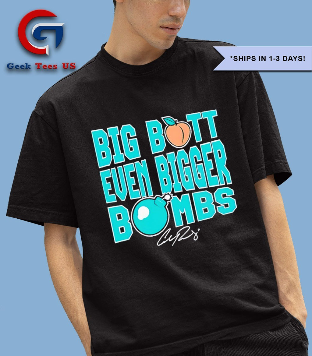 Cal Raleigh Big Butt Even Bigger Bombs Seattle Mariners Baseball signature shirt