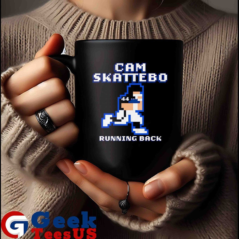 Cam Skattebo player New York Giants football running back 8 bit retro baller shirt