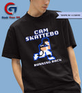 Cam Skattebo player New York Giants football running back 8 bit retro baller shirt