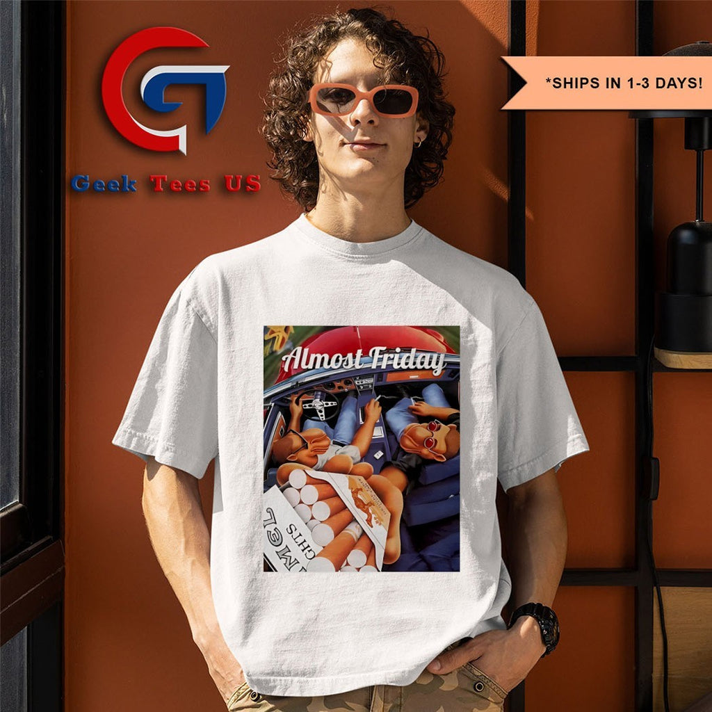 Camel Cigs Car Almost Friday photo shirt