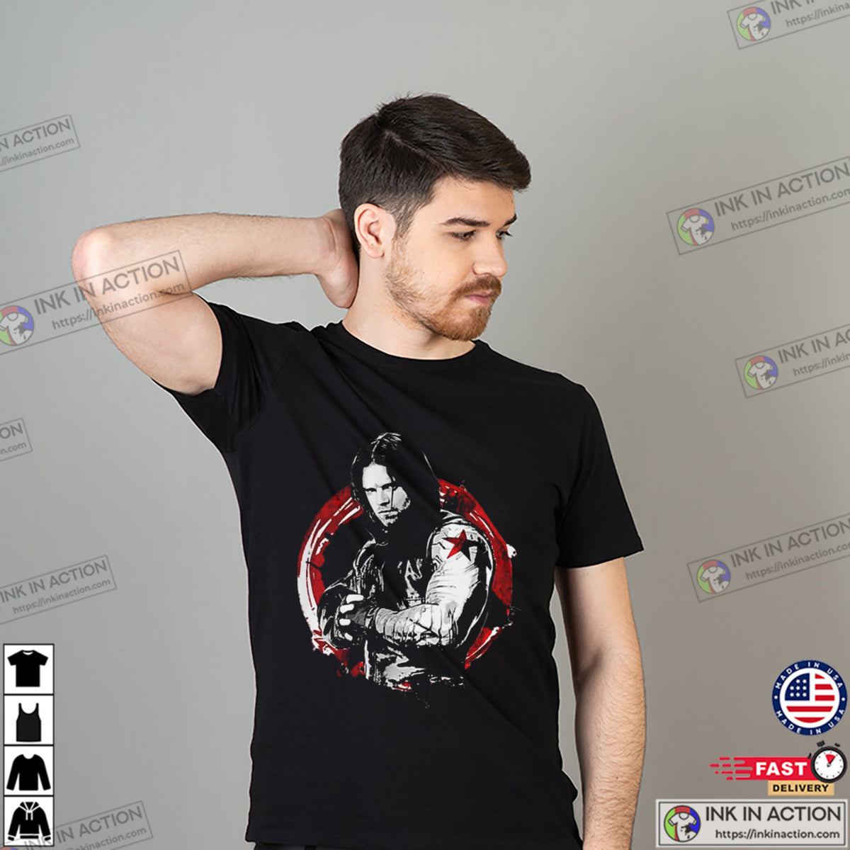 Camiseta De Soldado De Invierno Bucky Barnes T-shirt