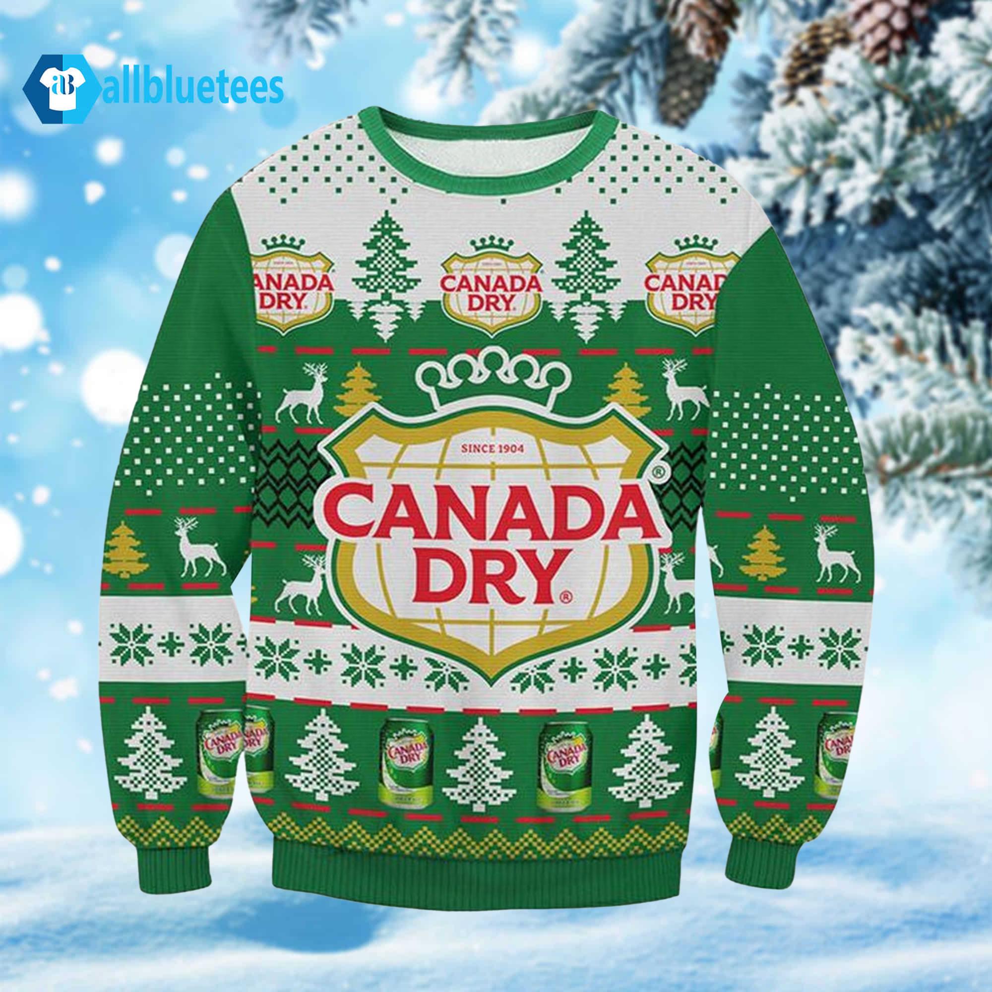 Canada Dry Ugly Christmas Sweater