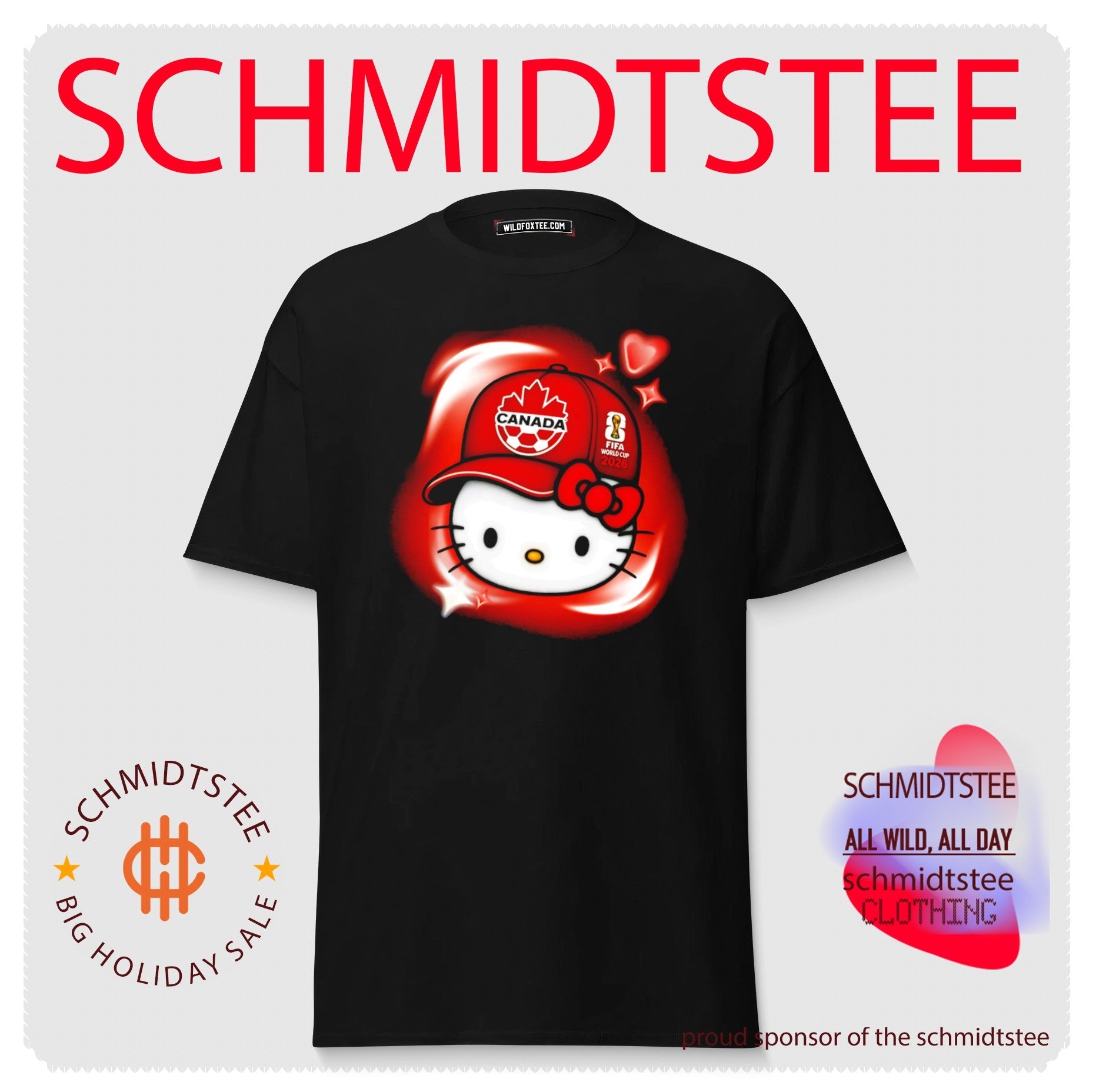 Canada x Hello Kirty World Cup 2026 Fifa shirt