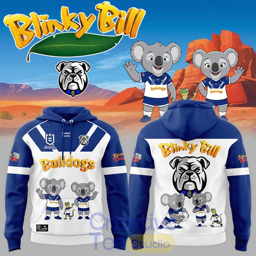 Canterbury-Bankstown Bulldogs x 2026 Blinky Bill Hoodie