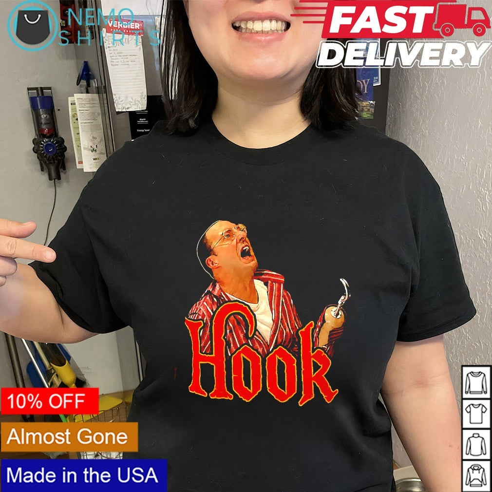 Captain Hook from the 1991 film shirt