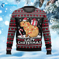 Capybara Capy Christmas Ugly Christmas Sweater