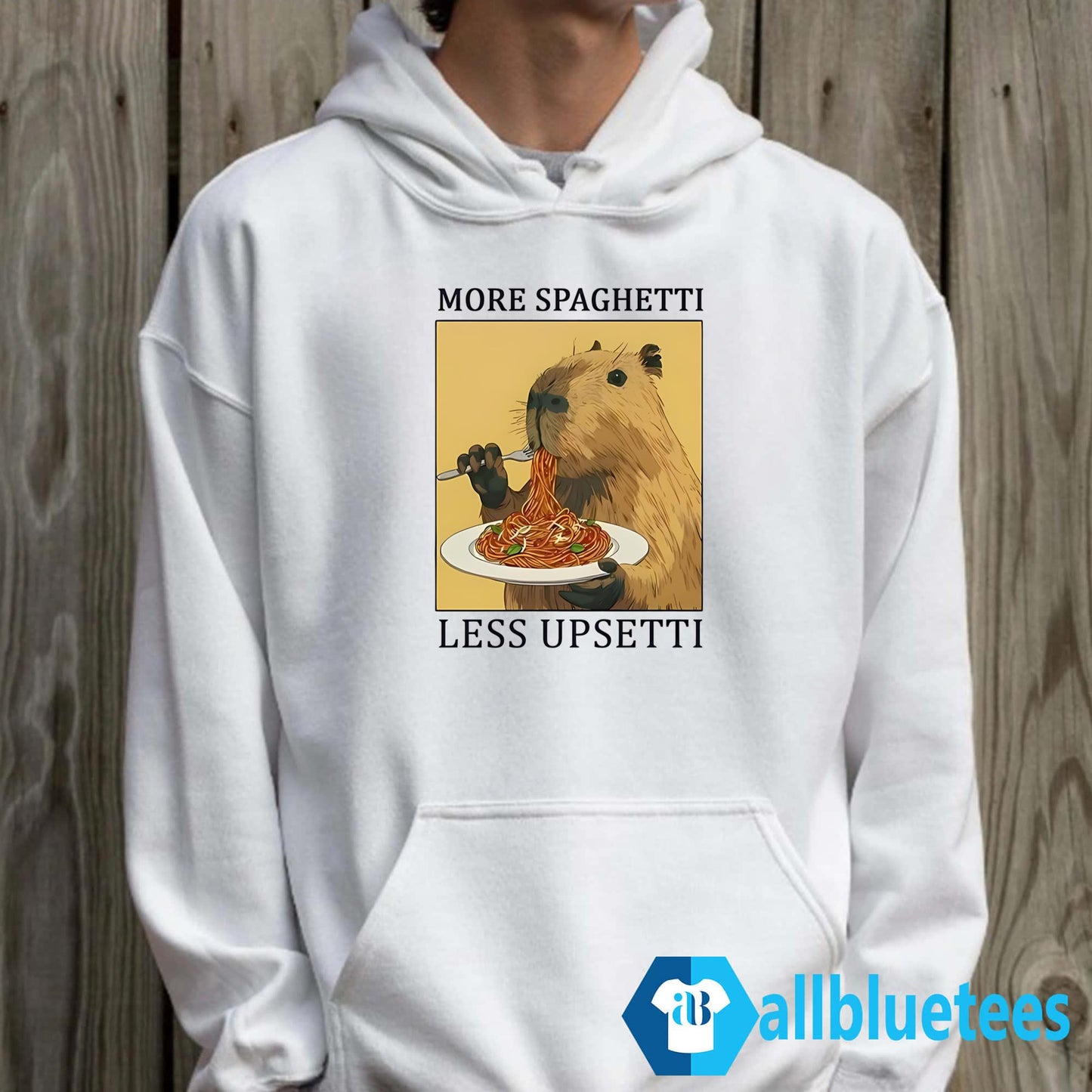 Capybara More Spaghetti Less Upsetti Shirt