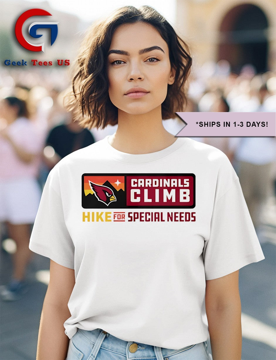 Cardinals Climb Hike For Special Needs shirt