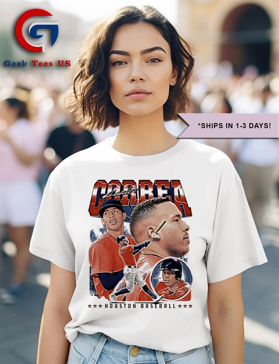 Carlos Correa Houston Astros MLB graphic shirt