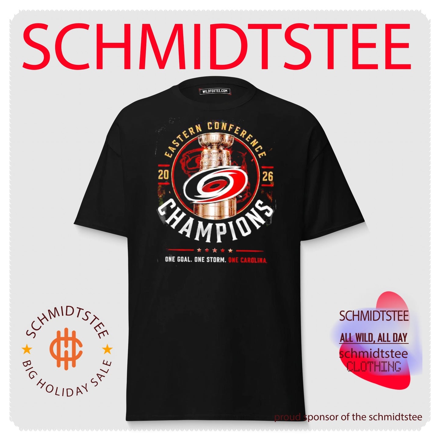 Carolina Hurricanes 2026 Eastern Conference Champions One Goal One Storm One Carolina shirt