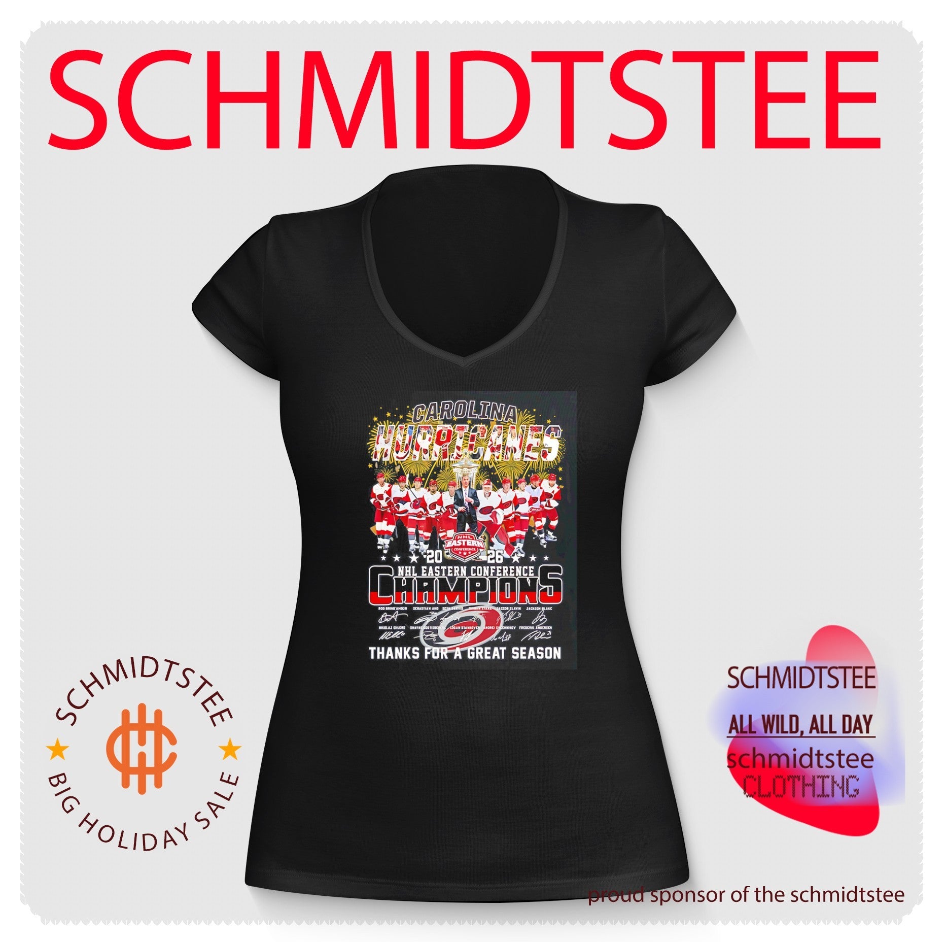 Carolina Hurricanes 2026 NHL Eastern Champions thank you for a great season shirt