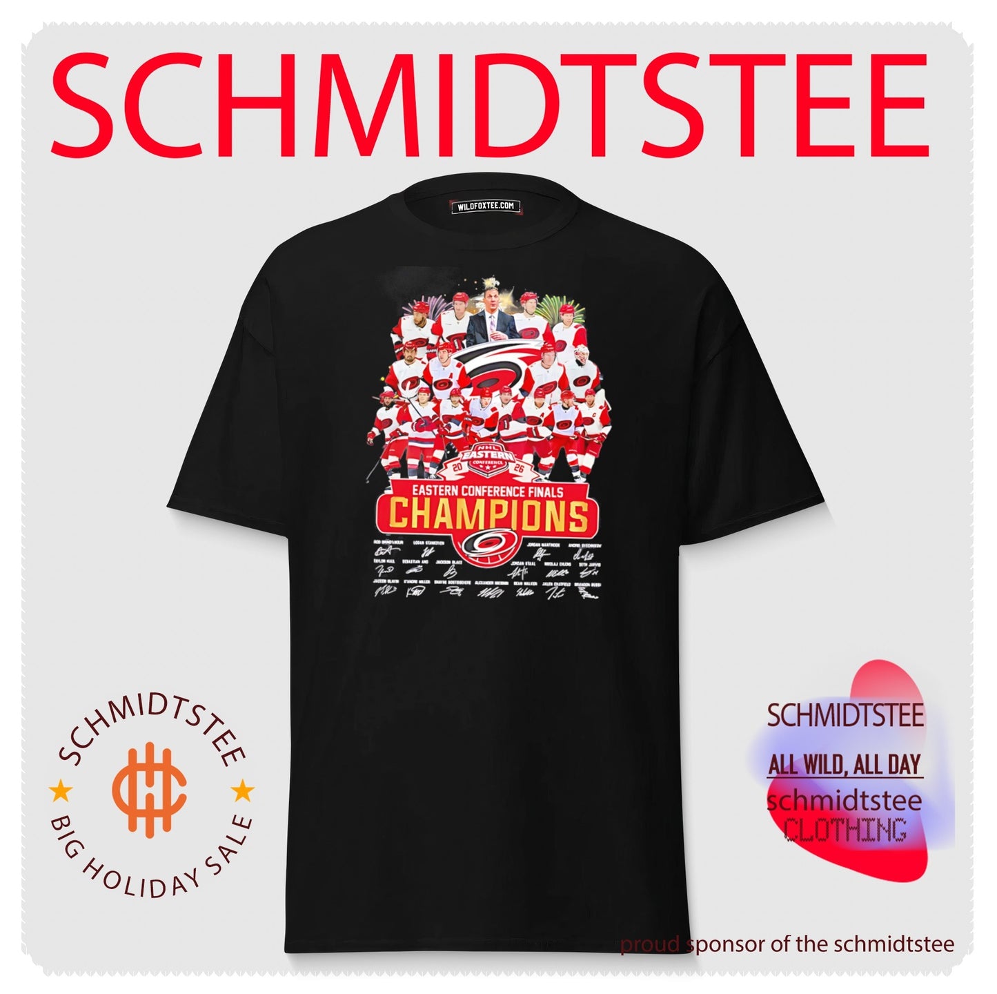Carolina Hurricanes Eastern Conference Champions 2026 signature shirt