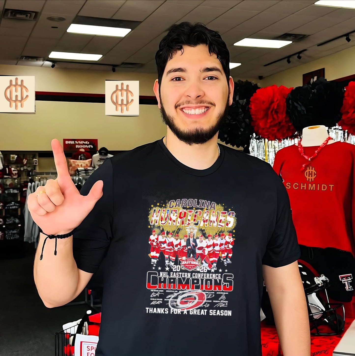 Carolina Hurricanes NHL Eastern Conference Champions thanks for a great season shirt