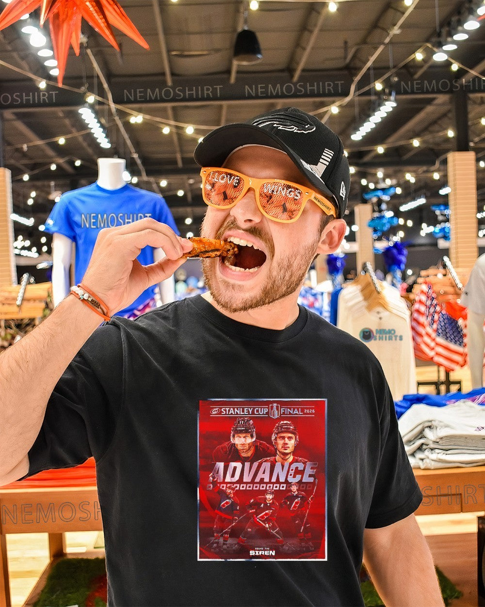 Carolina Hurricanes advance 2026 Stanley Cup Final sound the siren shirt