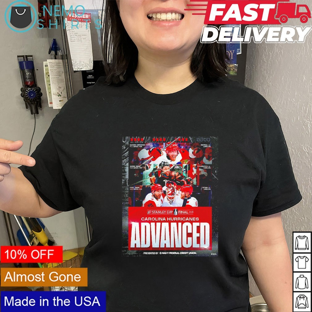 Carolina Hurricanes advanced 2026 Stanley Cup Final shirt