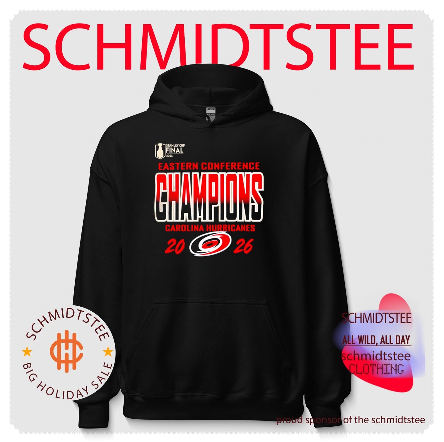 Carolina Hurricanes hockey Eastern Conference Champions 2026 shirt