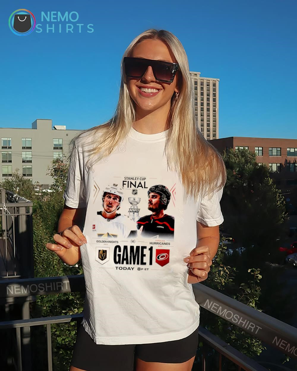 Carolina Hurricanes vs Vegas Golden Knights 2026 Stanley Cup Final Game One shirt