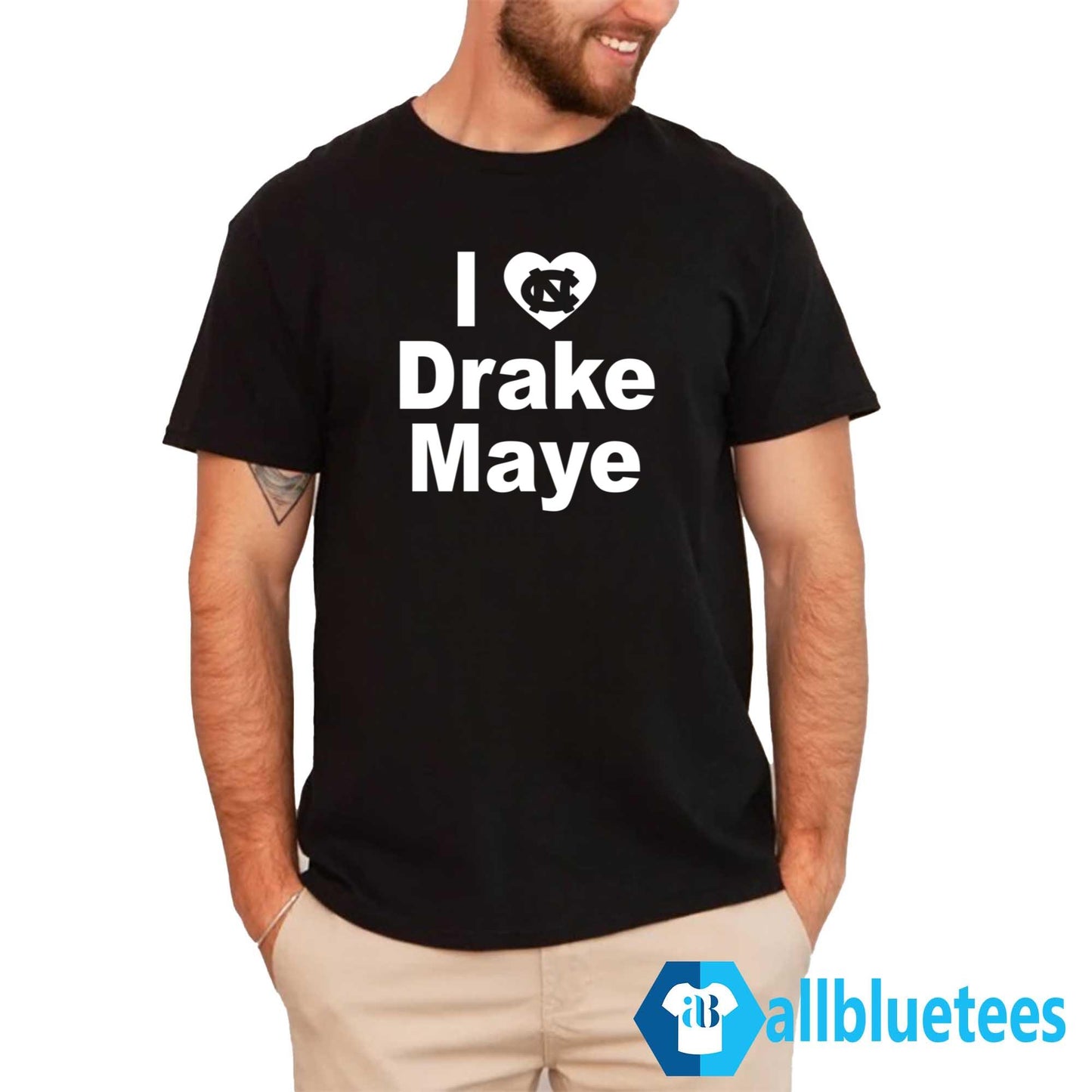 Carolina I Love Drake Maye Shirt