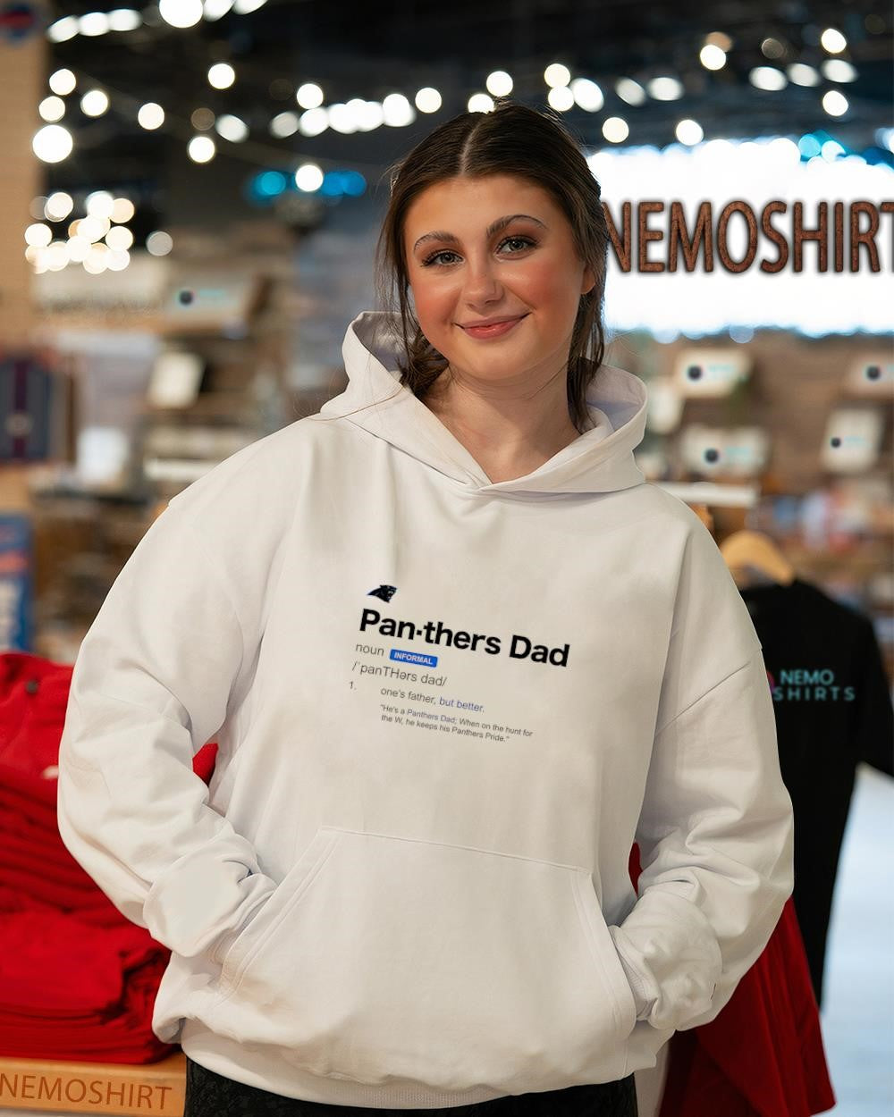 Carolina Panthers Dad definition noun shirt