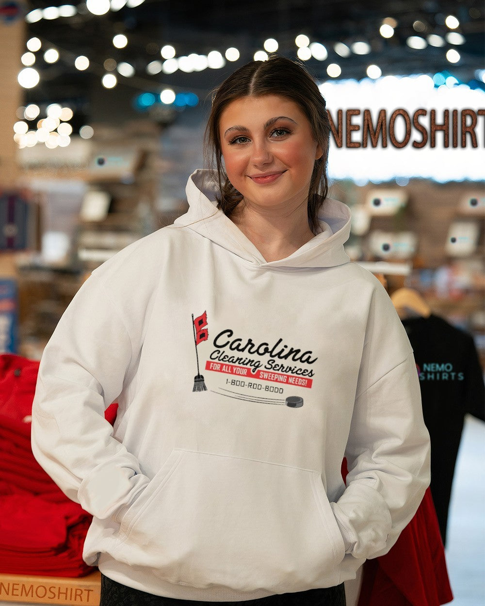 Carolina’s cleaning service for all your sweeping needs Carolina Hurricanes shirt