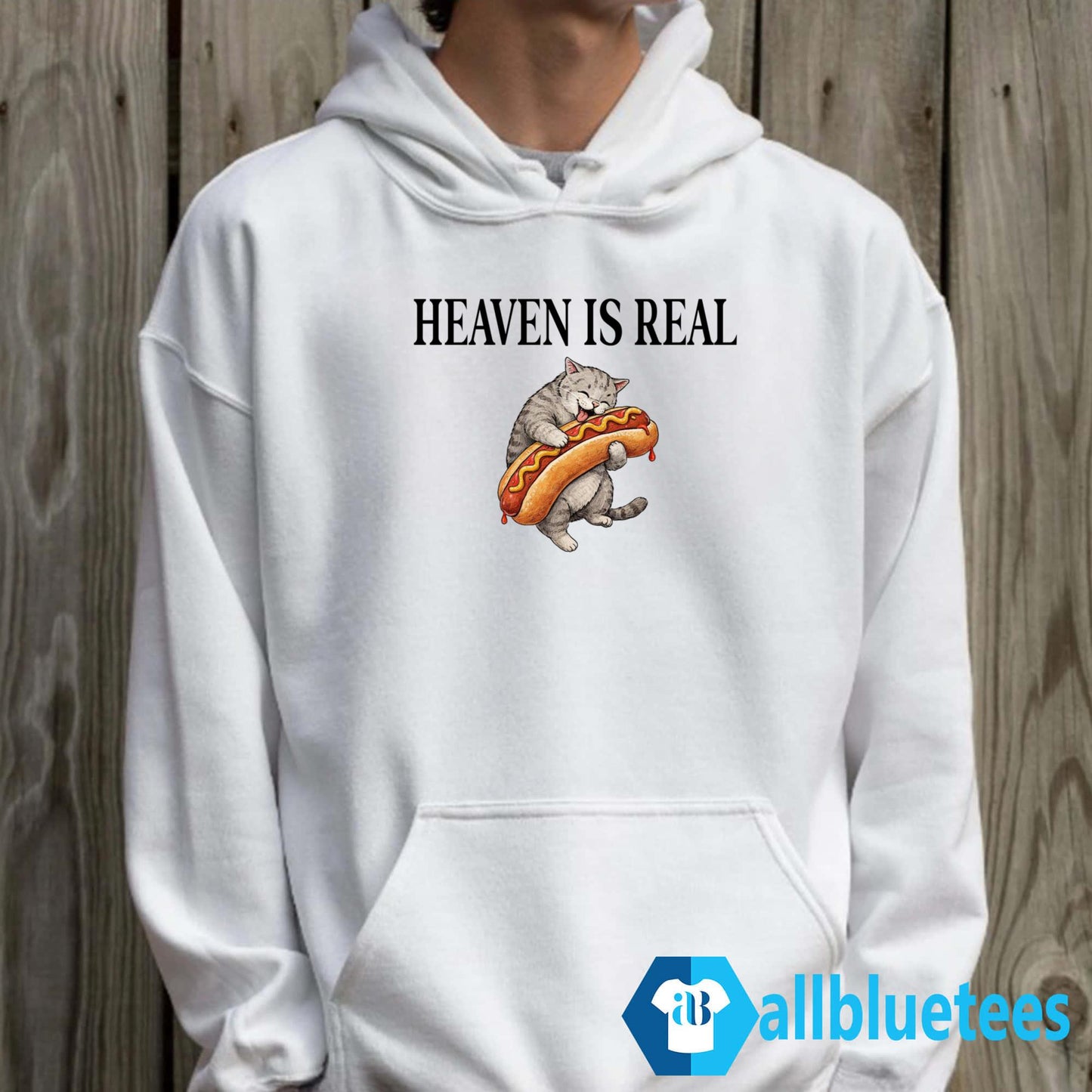 Cat Hotdog Heaven Is Real Shirt