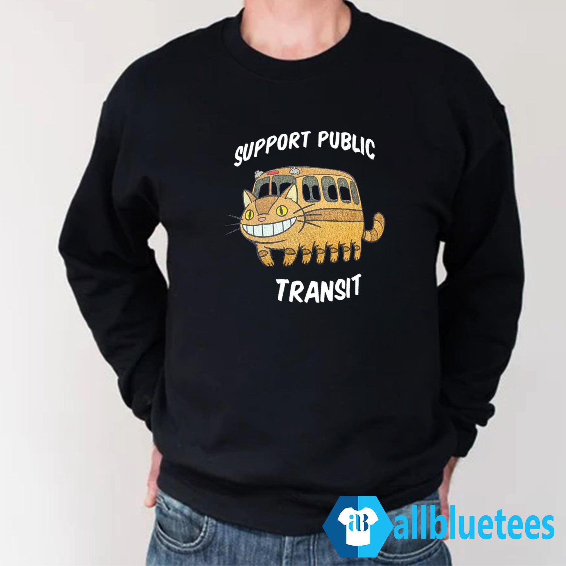 Cat Support Public Transit Shirt