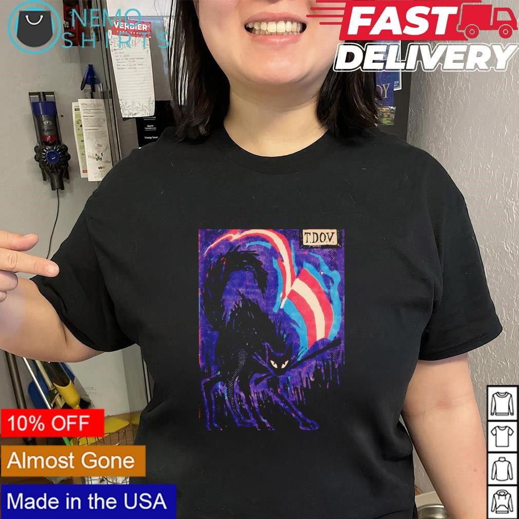 Cat T.D.O.V. Transgender Day of Visibility shirt