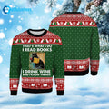 Cat That’s What I Do I Read Books I Drink Wine And I Know Things Ugly Christmas Sweater