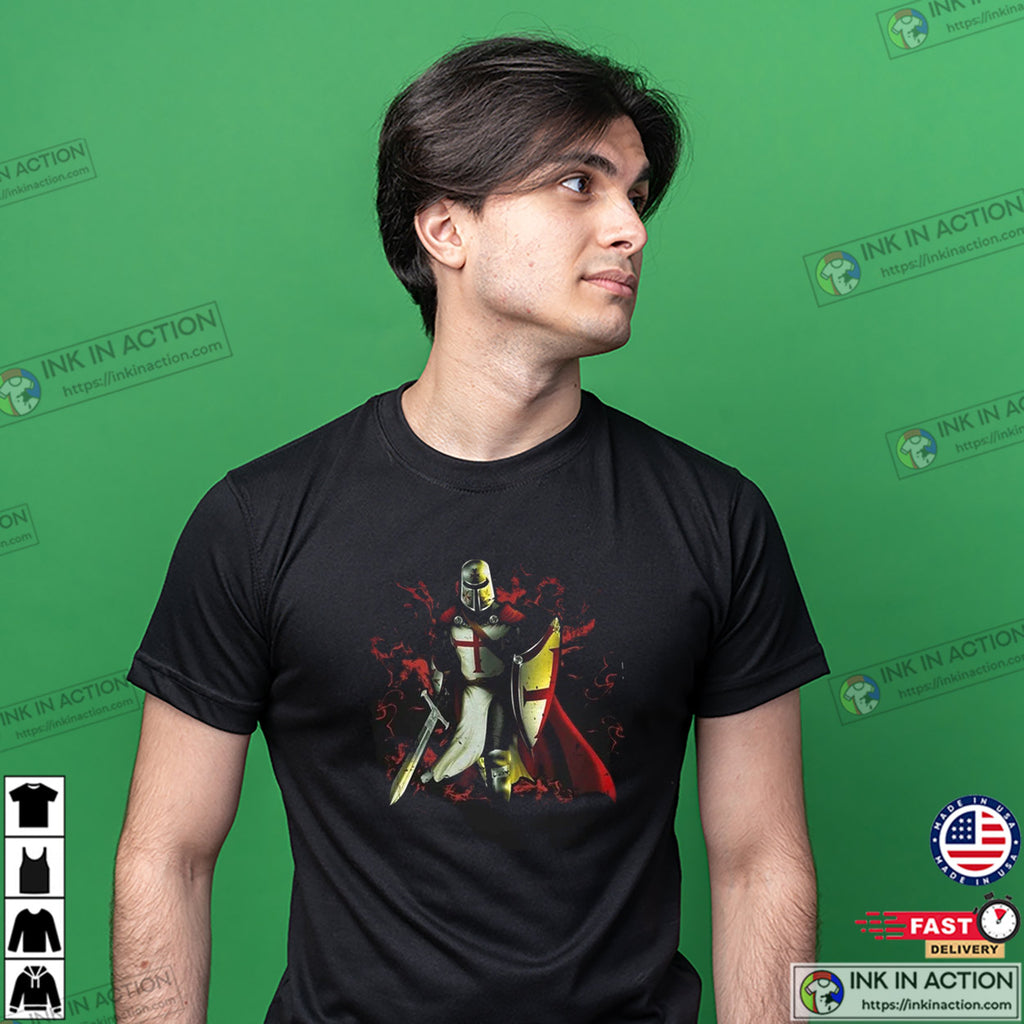 Catholic Knight Cross Of Saint George Graphic T-shirt