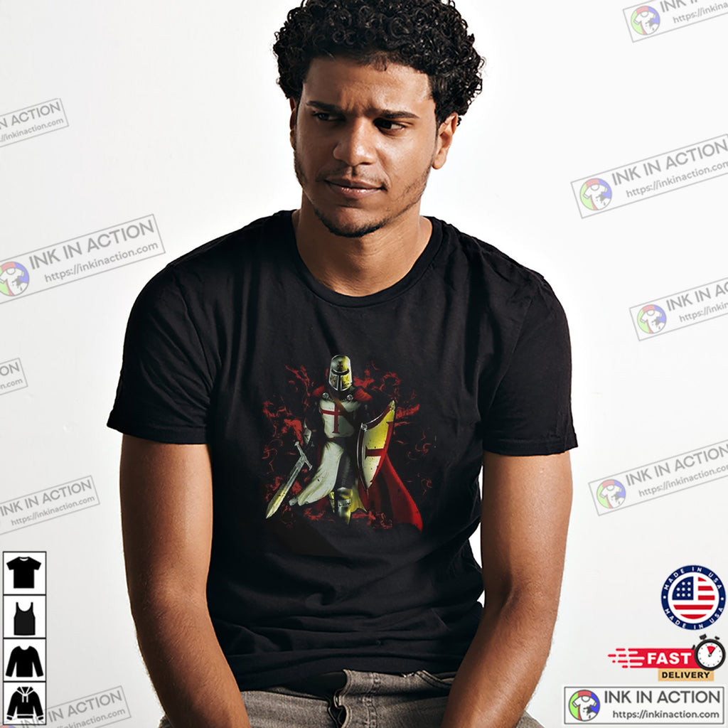 Catholic Knight Cross Of Saint George Graphic T-shirt