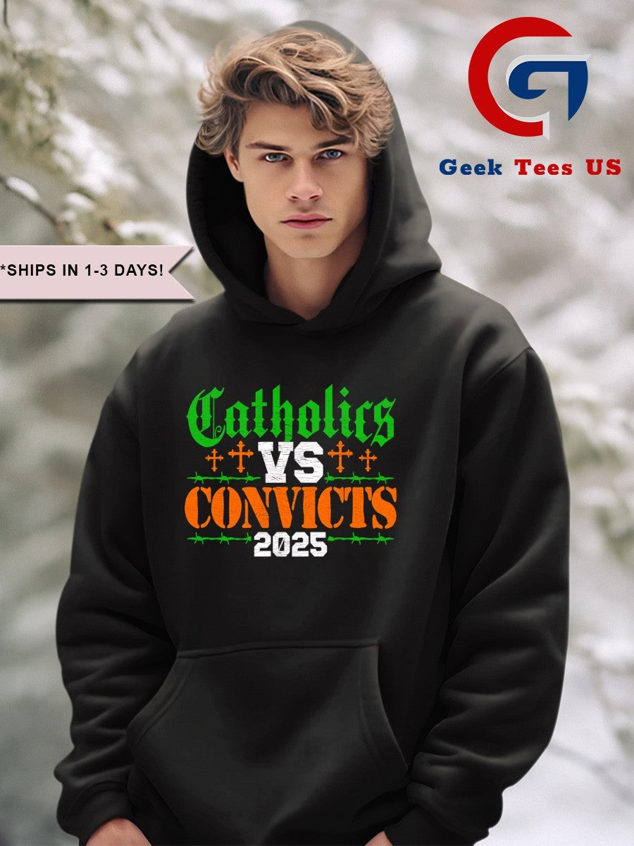 Catholics vs Convicts 2025 shirt