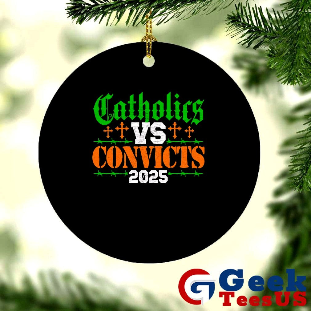 Catholics vs Convicts 2025 shirt