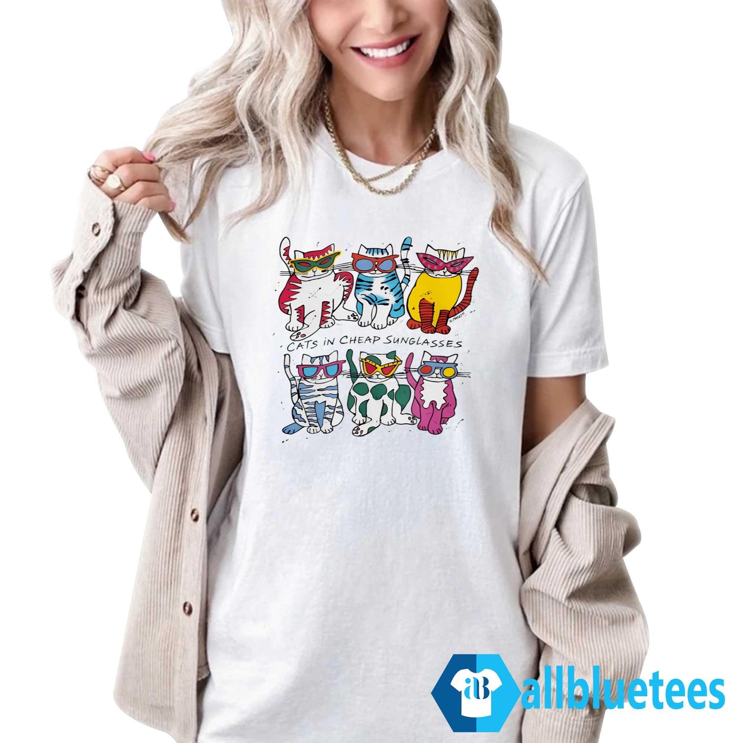 Cats In Cheap Sunglasses Shirt