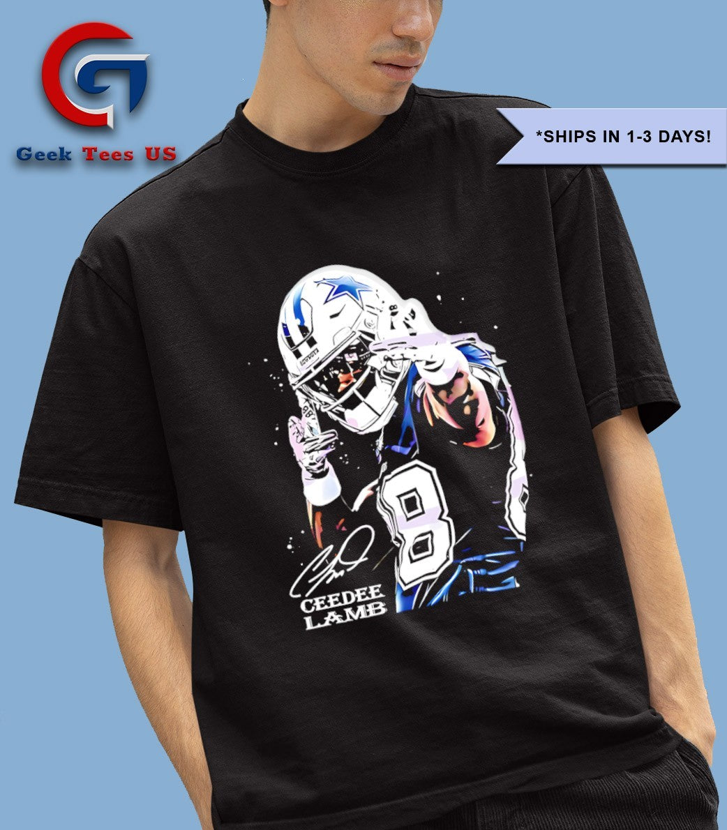 Ceedee Lamb Dallas Cowboys Rookie Wide Receiver signature shirt