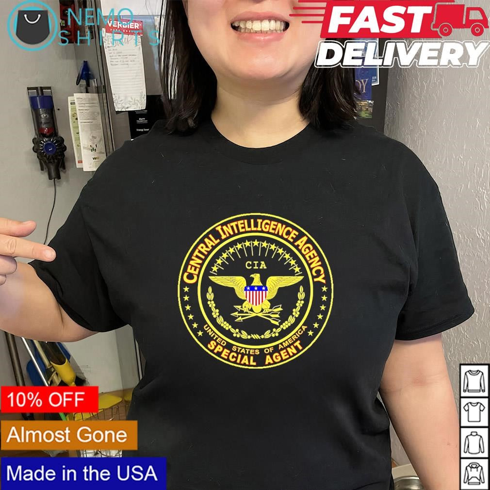 Central Intelligence Agency CIA special agent shirt