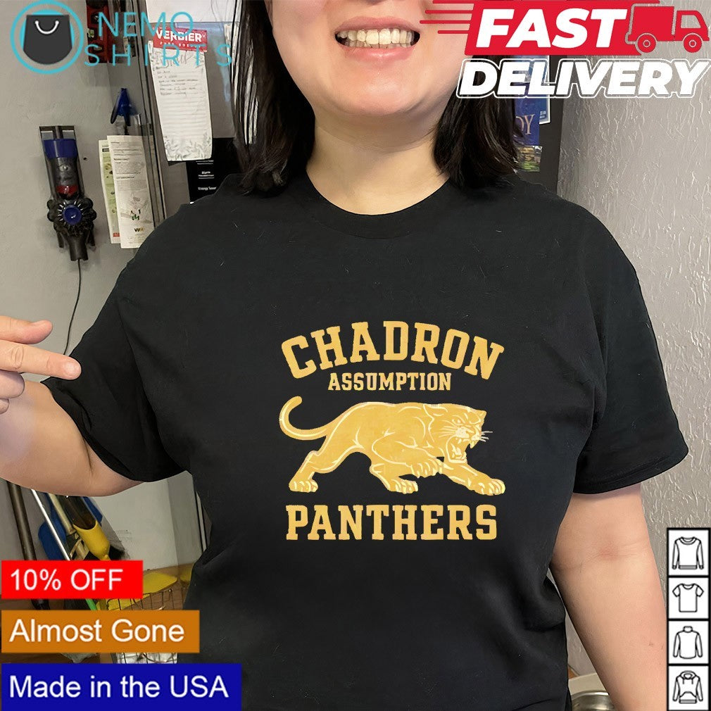 Chadron Assumption Panthers logo shirt