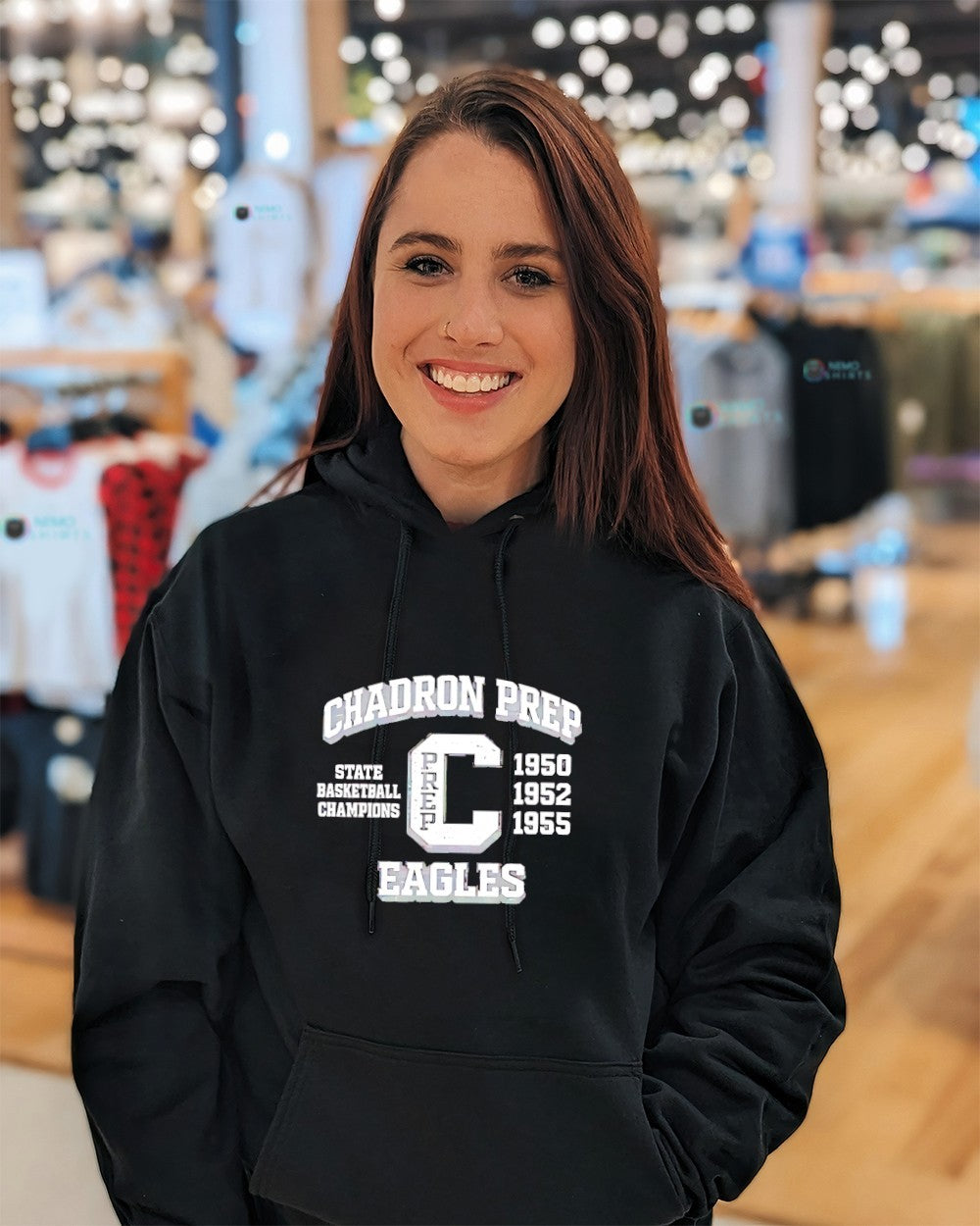 Chadron Prep Eagles State Basketball Champions 1950 1952 1955 shirt