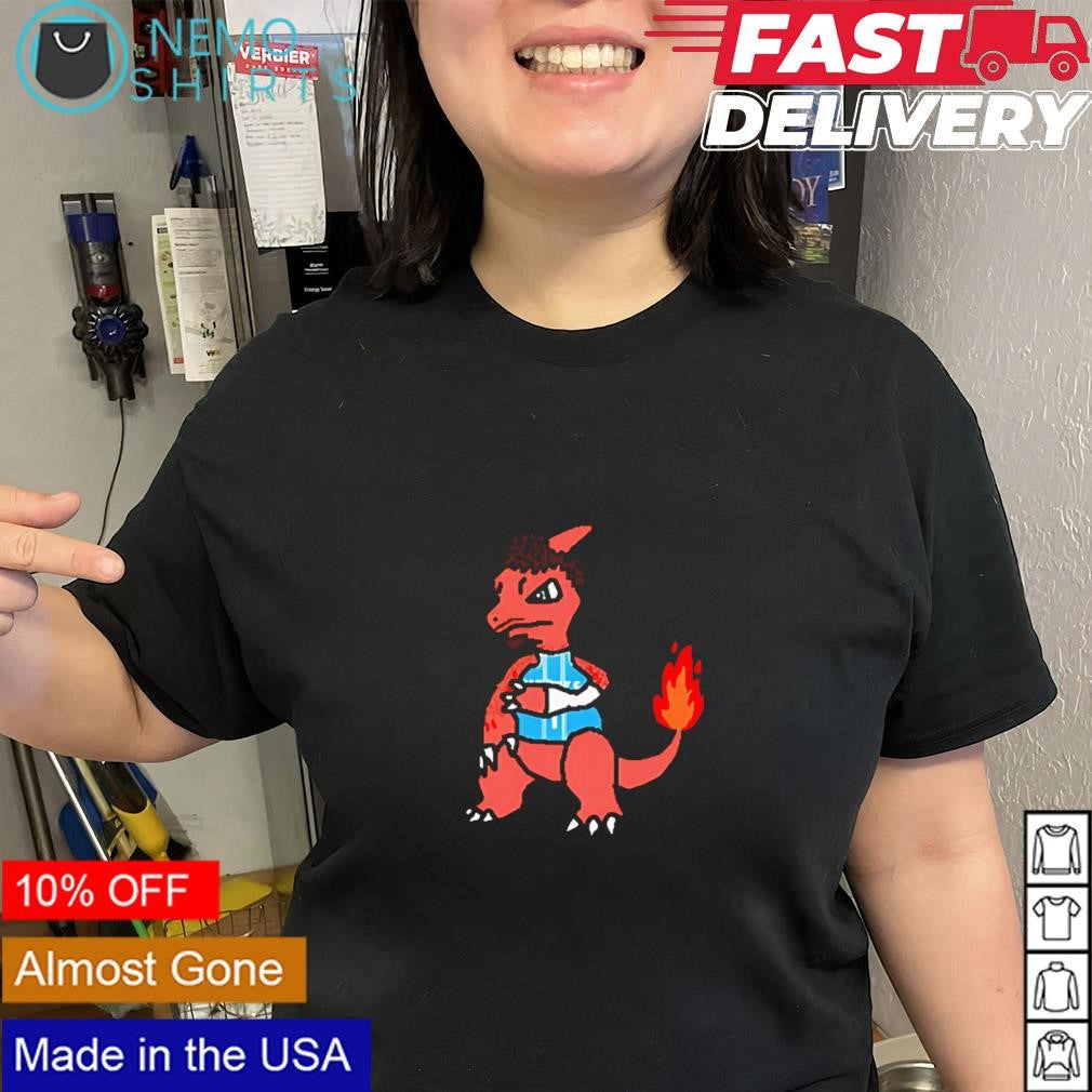 Charmelo Ball Dragon Charlotte Hornets basketball graphic shirt
