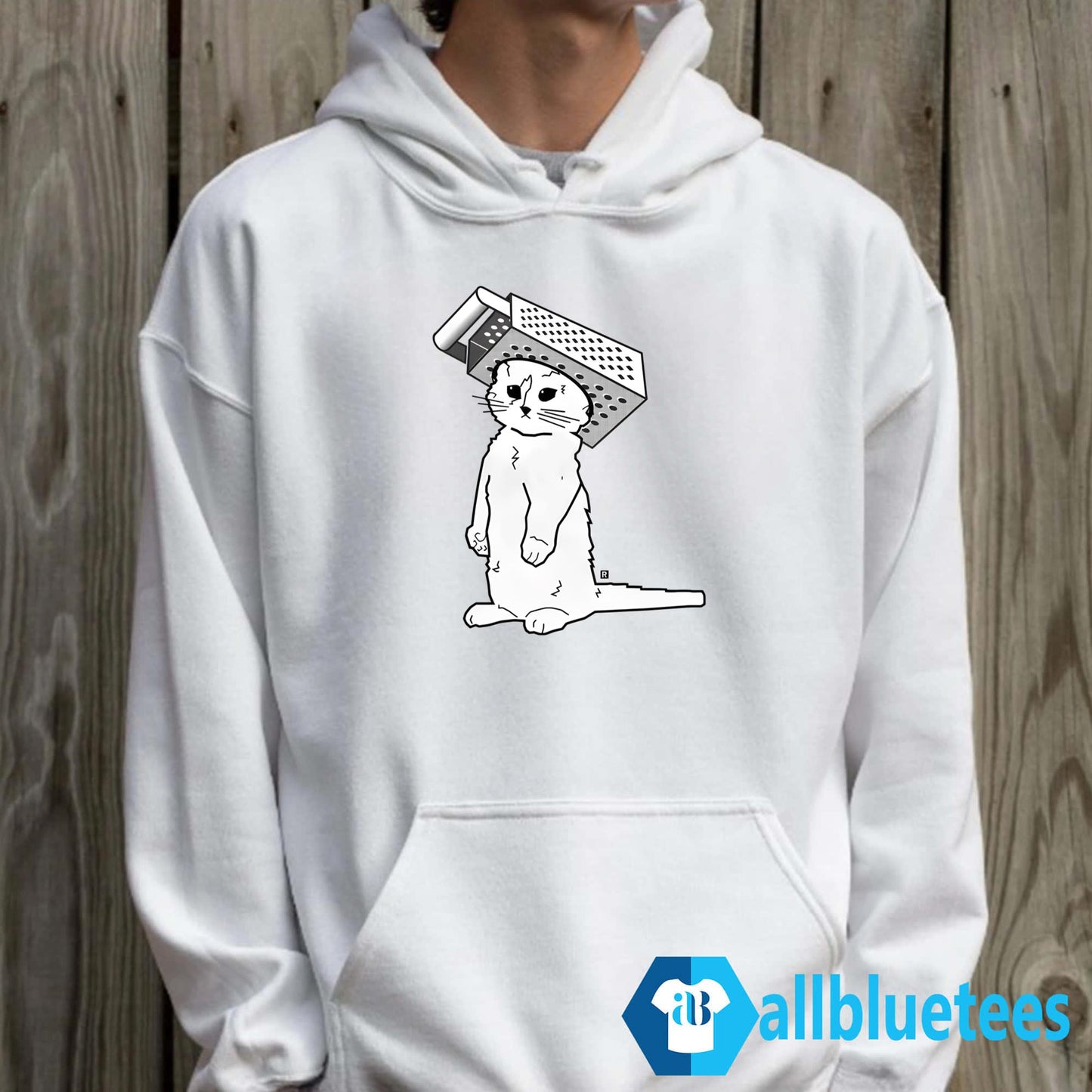 Cheese Grater Cat Shirt