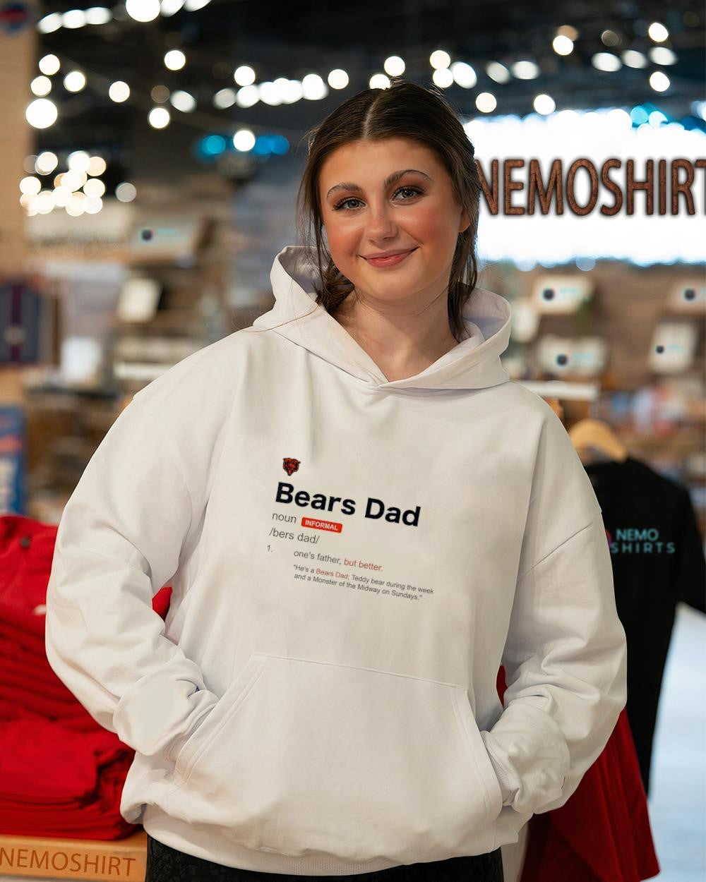 Chicago Bears Dad definition noun shirt