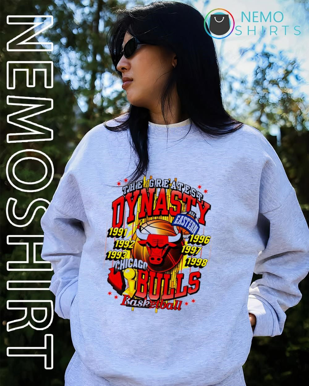 Chicago Bulls the Greatest Dynash NBA Eastern six championships shirt