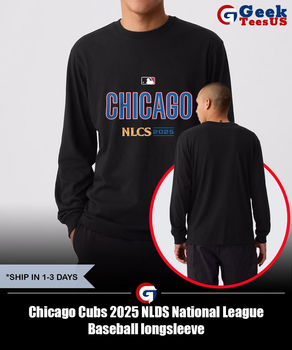 Chicago Cubs 2025 NLDS National League Baseball shirt