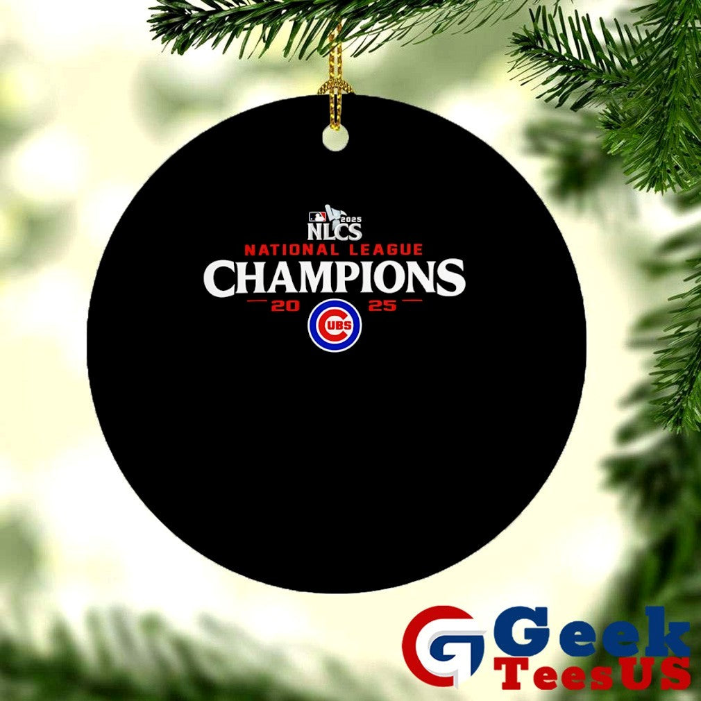 Chicago Cubs 2025 National League Champions MLB shirt