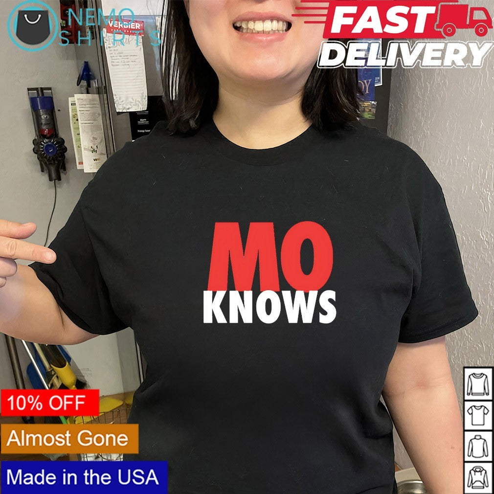 Chicago Cubs Mo knows shirt