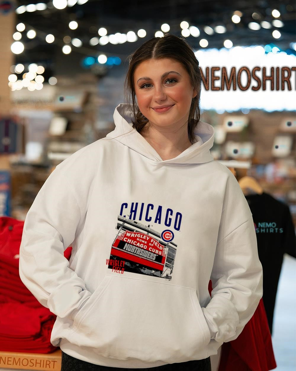 Chicago Cubs Wrigley Field home Northsiders state shirt