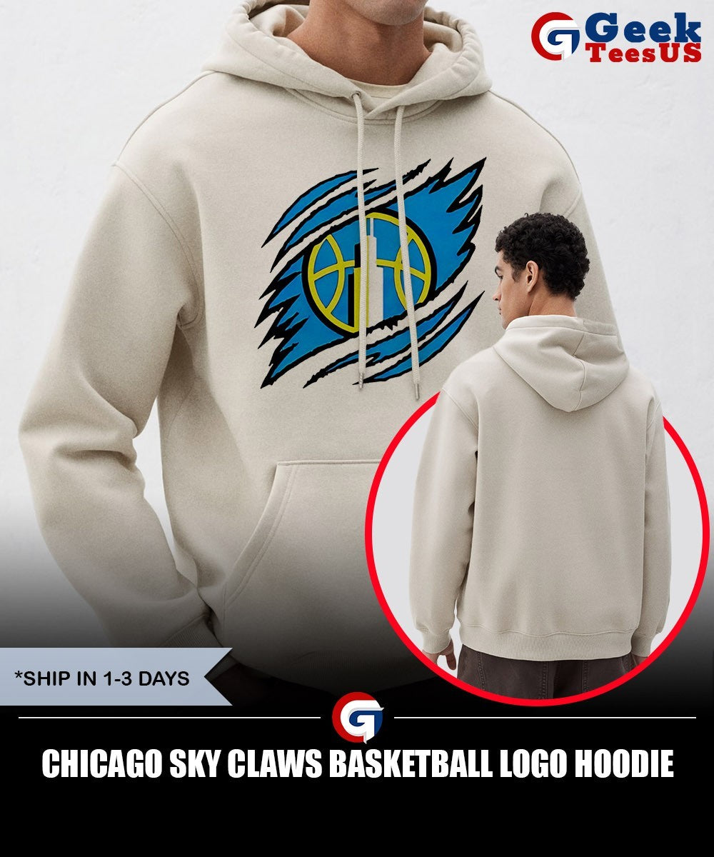 Chicago Sky claws basketball logo shirt