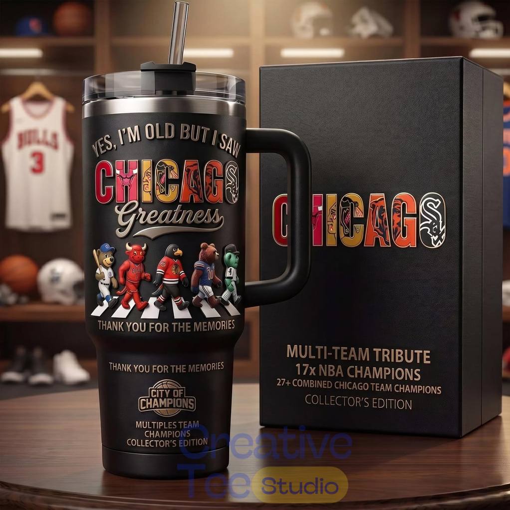 Chicago Sport Teams Greatness Special Tumbler