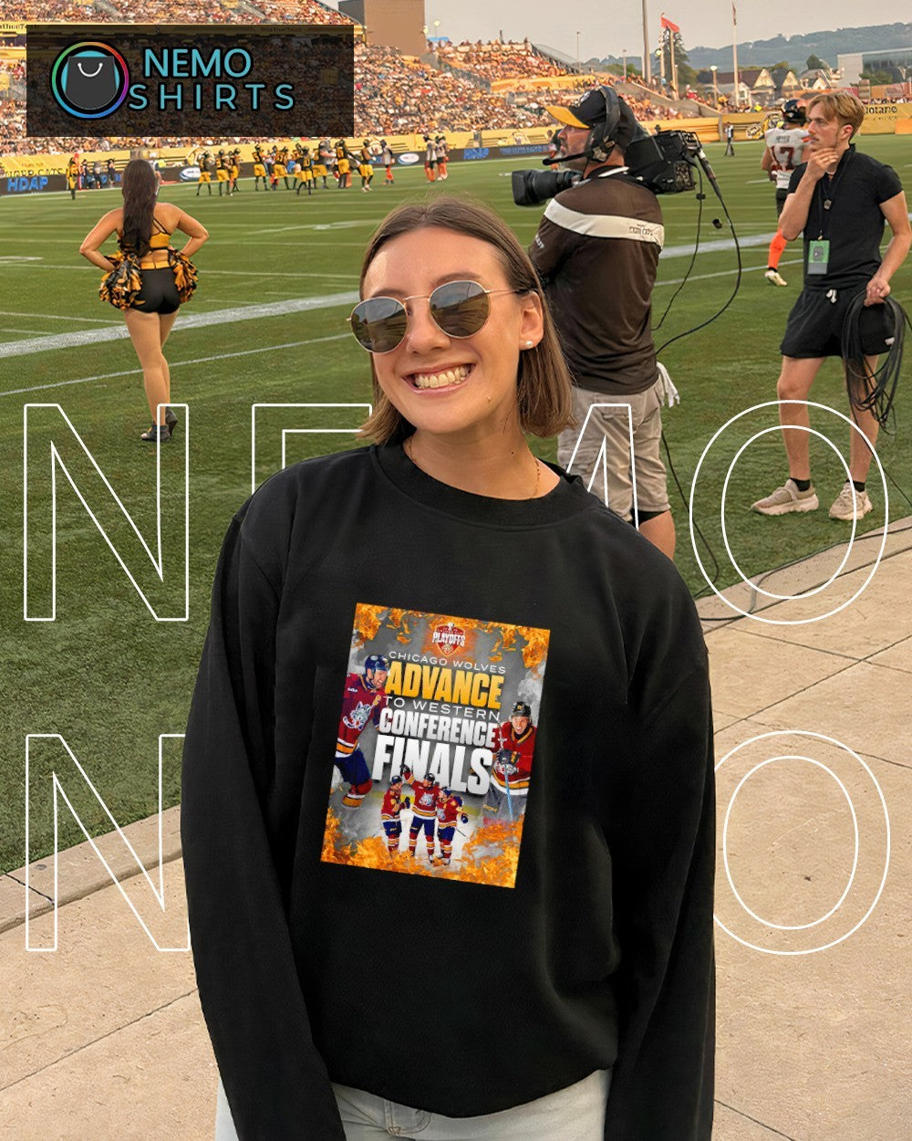 Chicago Wolves advance to Western conference finals 2026 Calder Cup Playoffs shirt