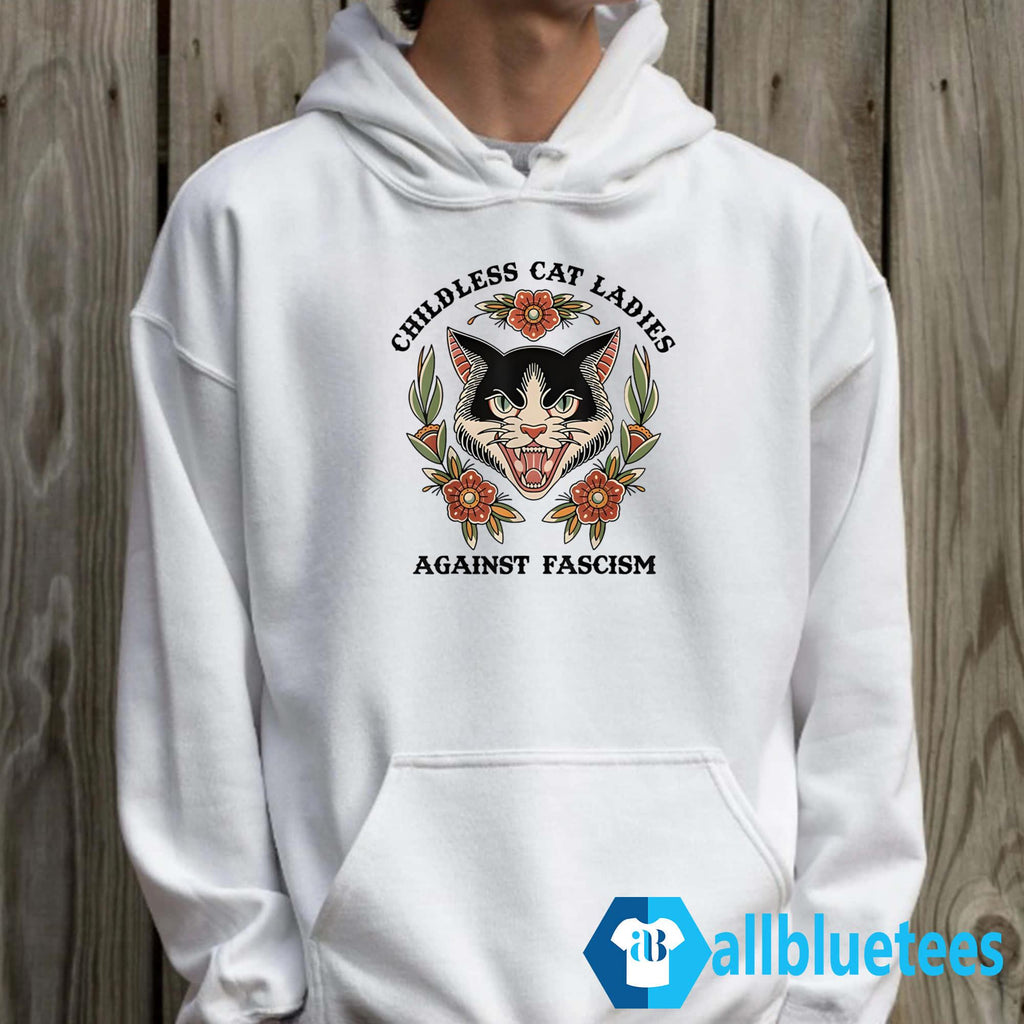 Childless Cat Ladies Against Fascism Shirt